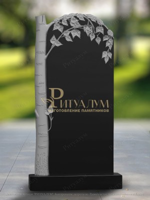 Памятник из гранита Березка 18 — ritualum.ru Памятник из гранита Березка 18 — ritualum.ru